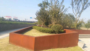 江边乡耐候钢挡土墙